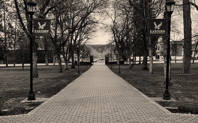 Walkway up to Showalter