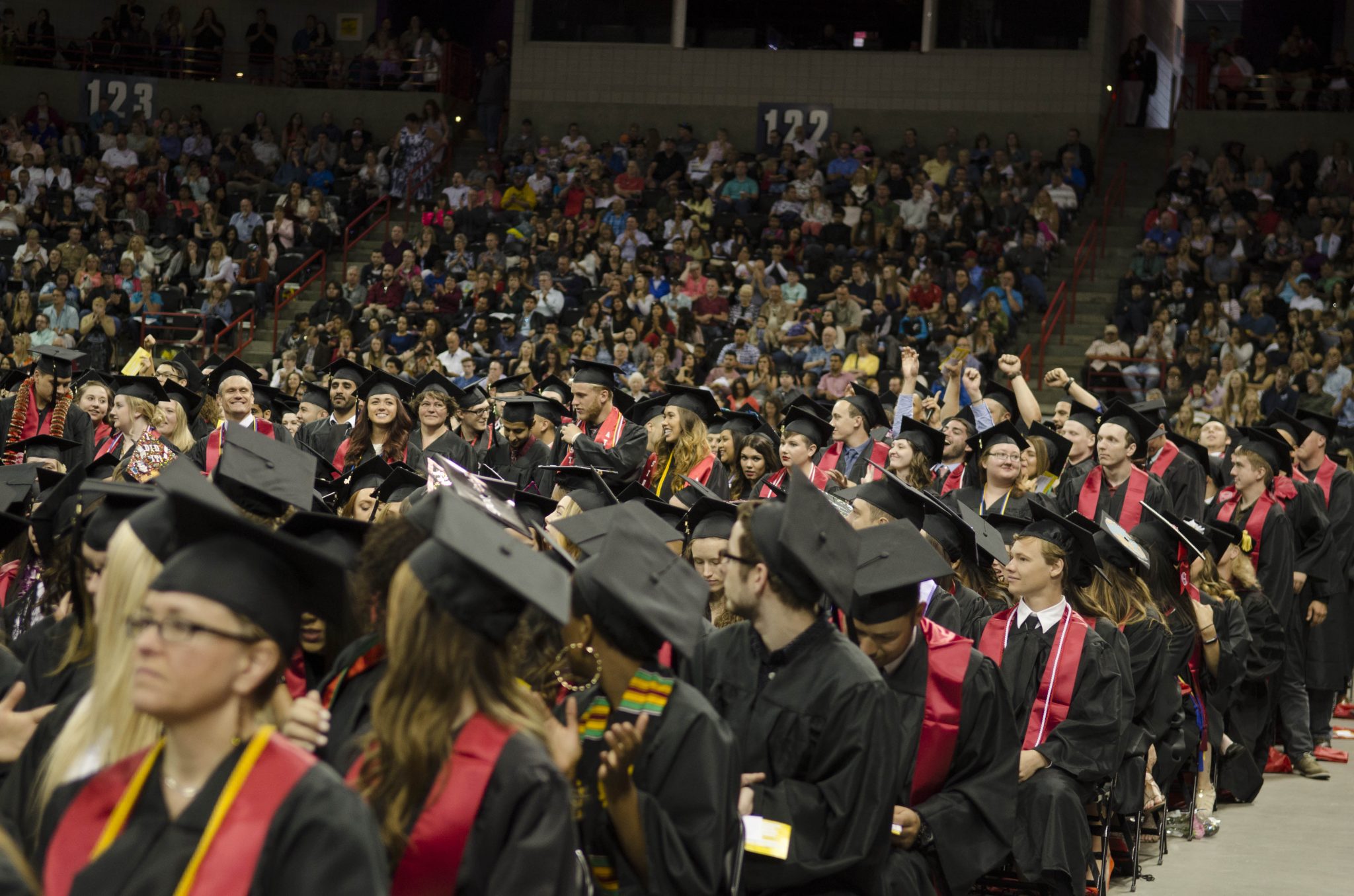 AM ceremony graduates