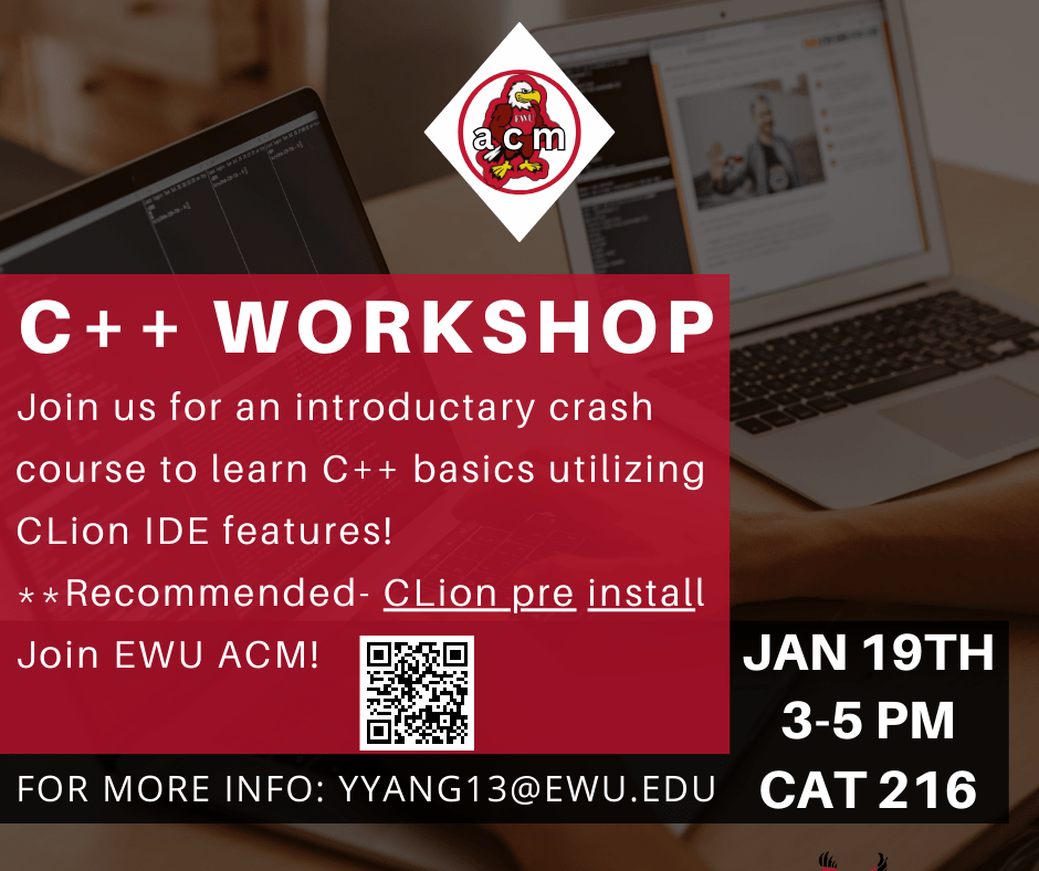 poster for C++ Workshop