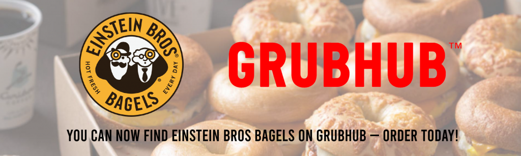 Einsteins Now on Grubhub