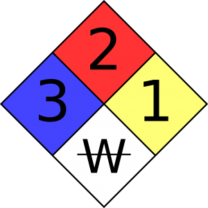 National Fire Protection Agency hazard diamond