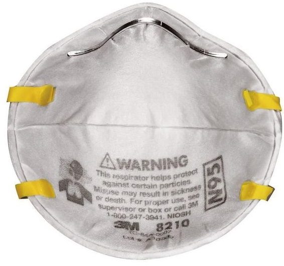 3M N95 dust mask