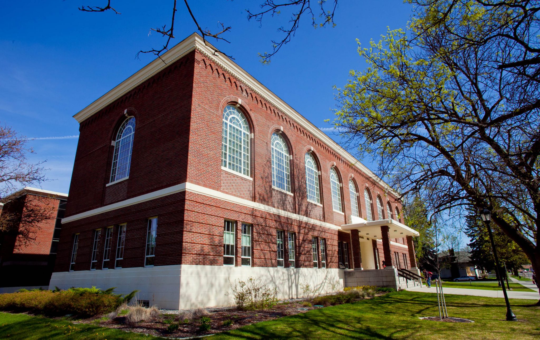 Campus in the summer