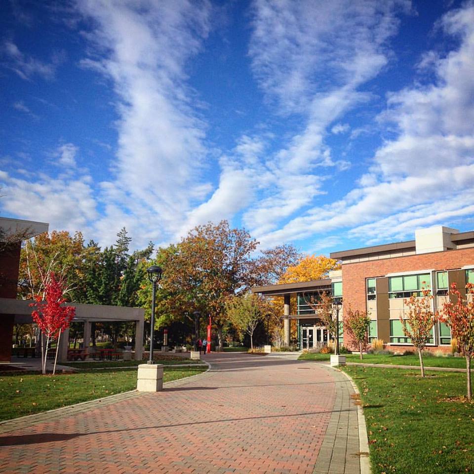 campus in the fall