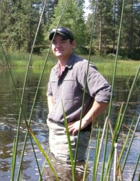 Cody in field