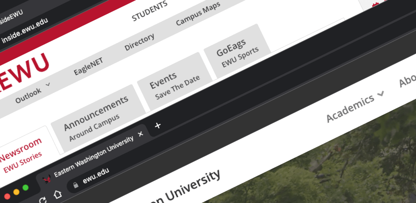 Your Website at EWU