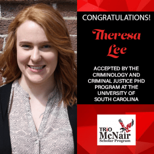 Theresa Lee Graduate School Acceptances 2021 SC