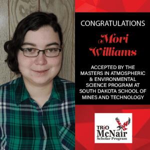 Mori Williams Graduate School Acceptances 2021 SDM