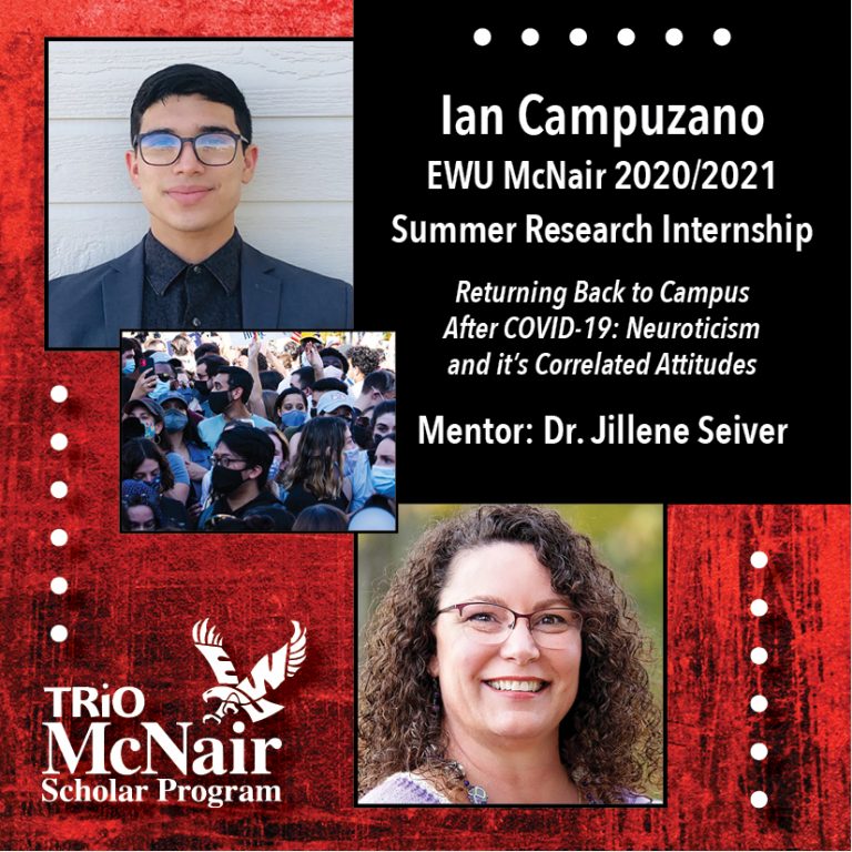 Ian Campuzano EWU McNair 2020/2021 Summer Research Internship