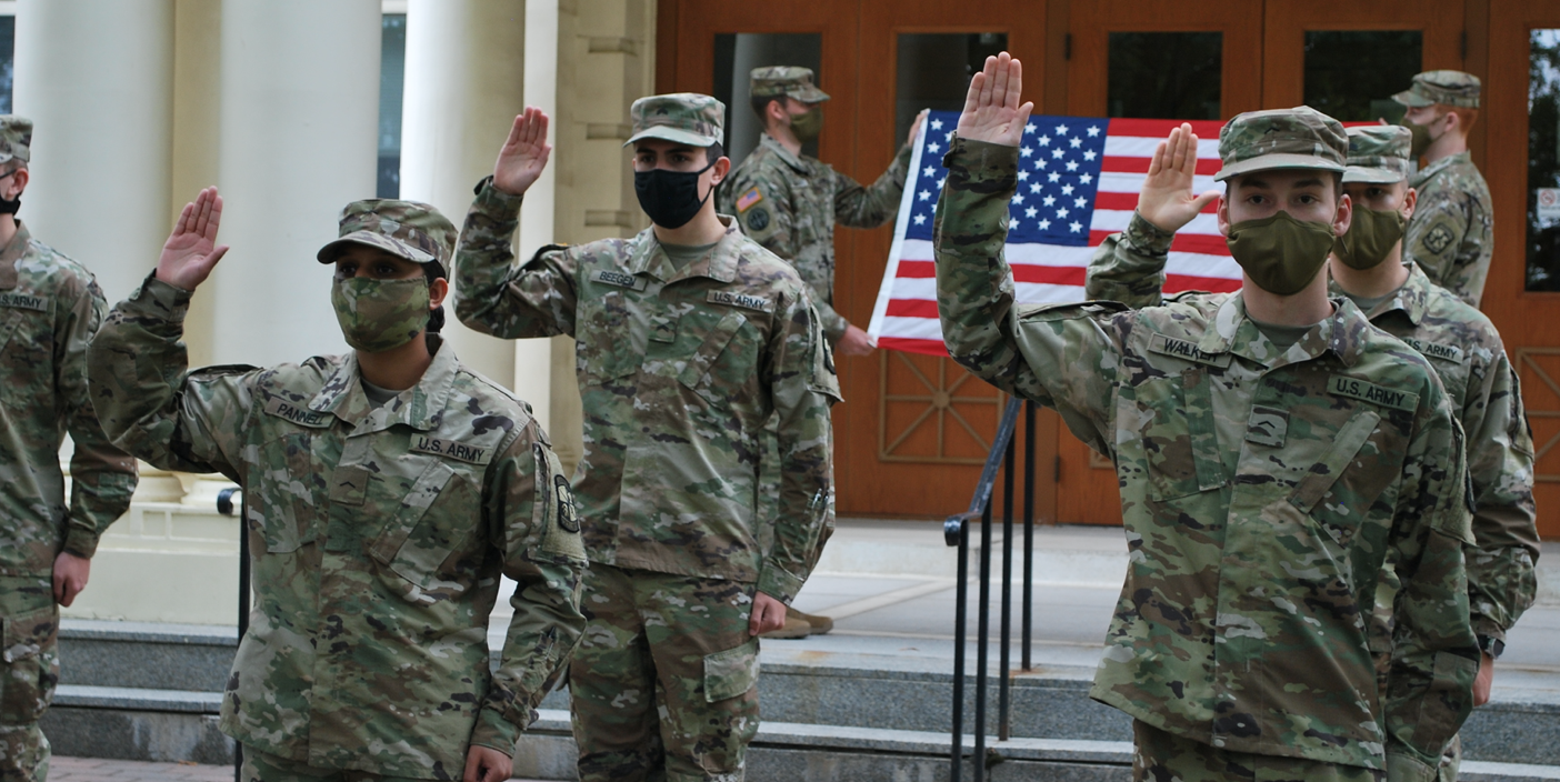 2020 EWU Army ROTC Contracting Ceremony