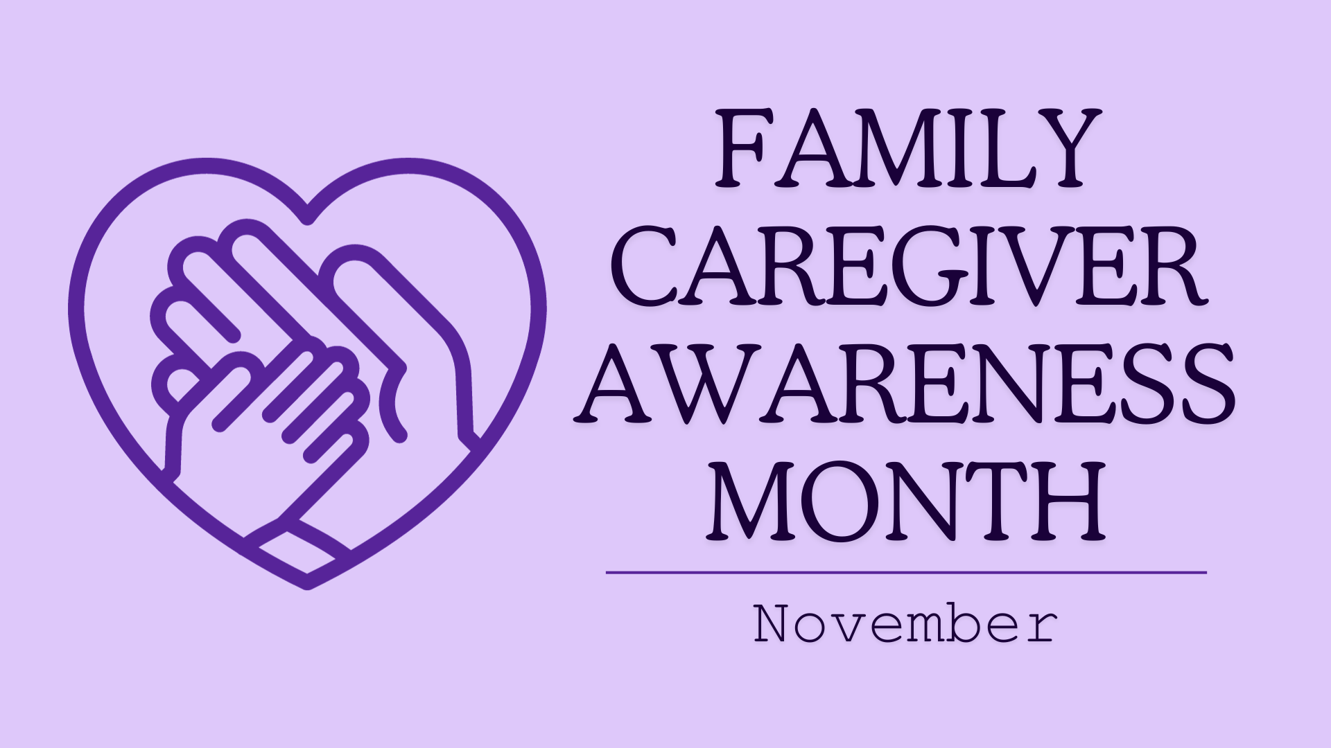 family caregiver awareness month november